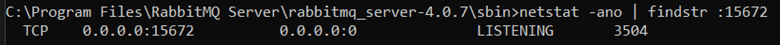 net stat 15672